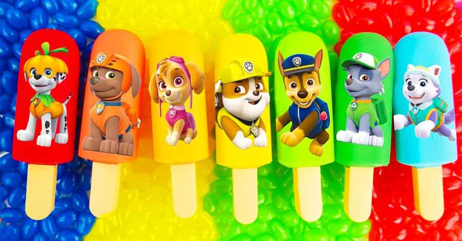 Paw Patrol and ice cream