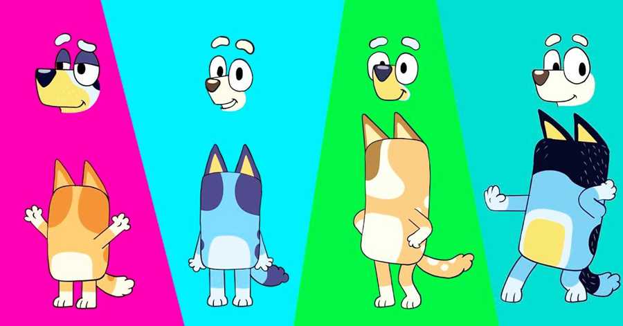 Cute bluey