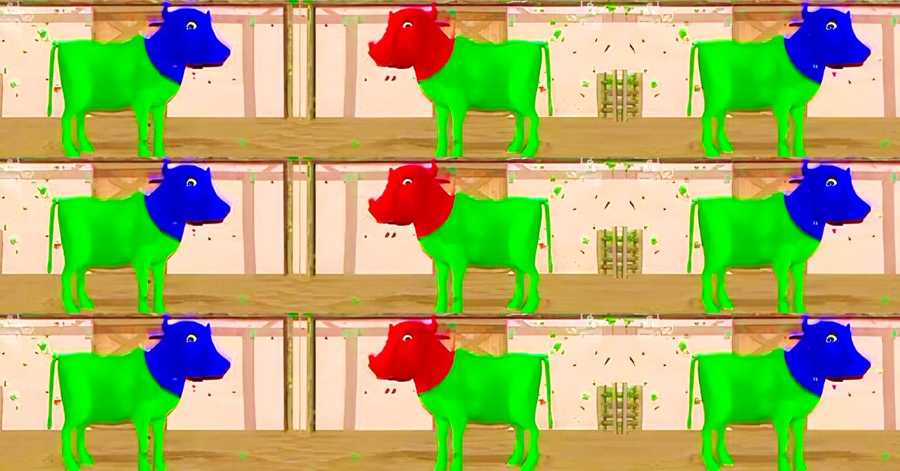 Cow painting