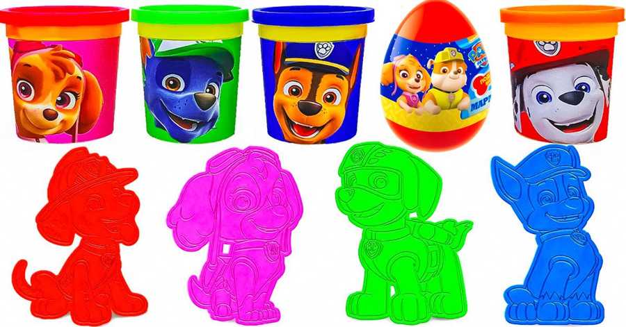 Aprende los colores con el equipo de La Patrulla Canina