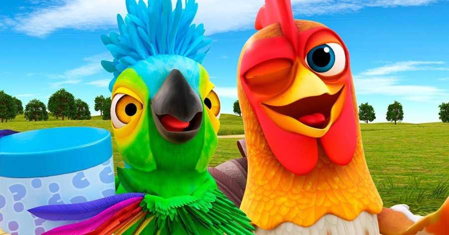 Chicken and his friends