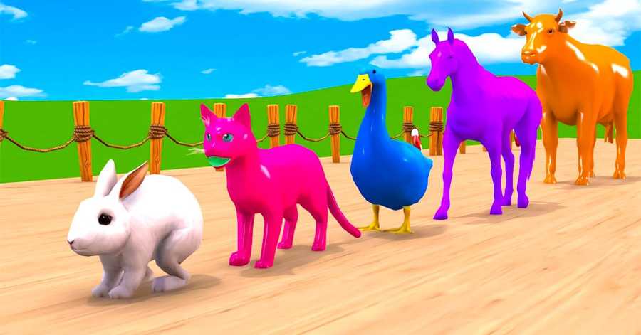 ระบายสีในสวนสัตว์