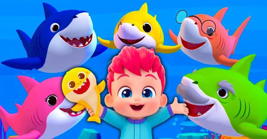 Boy and his shark friend