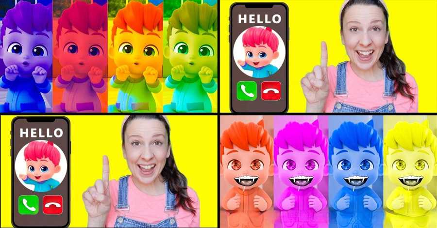 Dibujos animados coloridos para niños