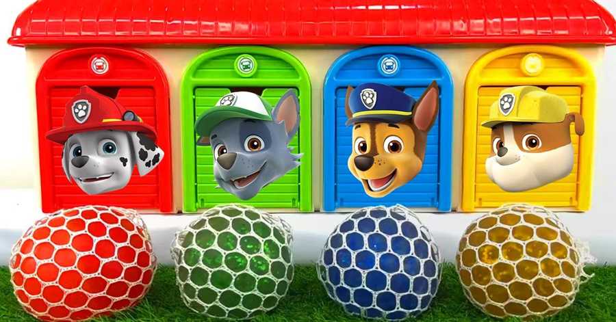 Paw Patrol and the Color - Coded Ball Adventure