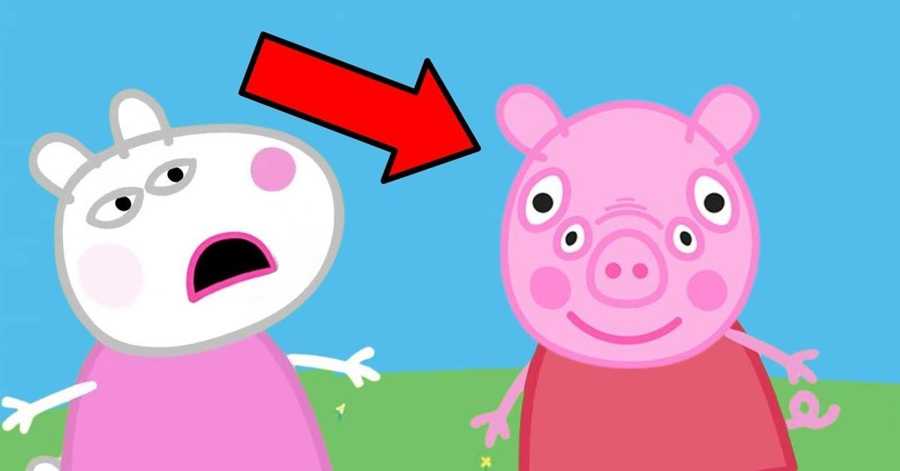 Surprised Bunny Meets Happy Pig