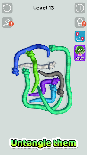Free Download Tangled Snakes | ColoringBookGames
